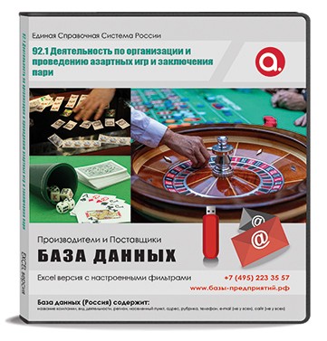 Код R 92.1 Деятельность по организации и проведению азартных игр и заключения пари Код R 92.1 Деятельность по организации и проведению азартных игр и заключения пари